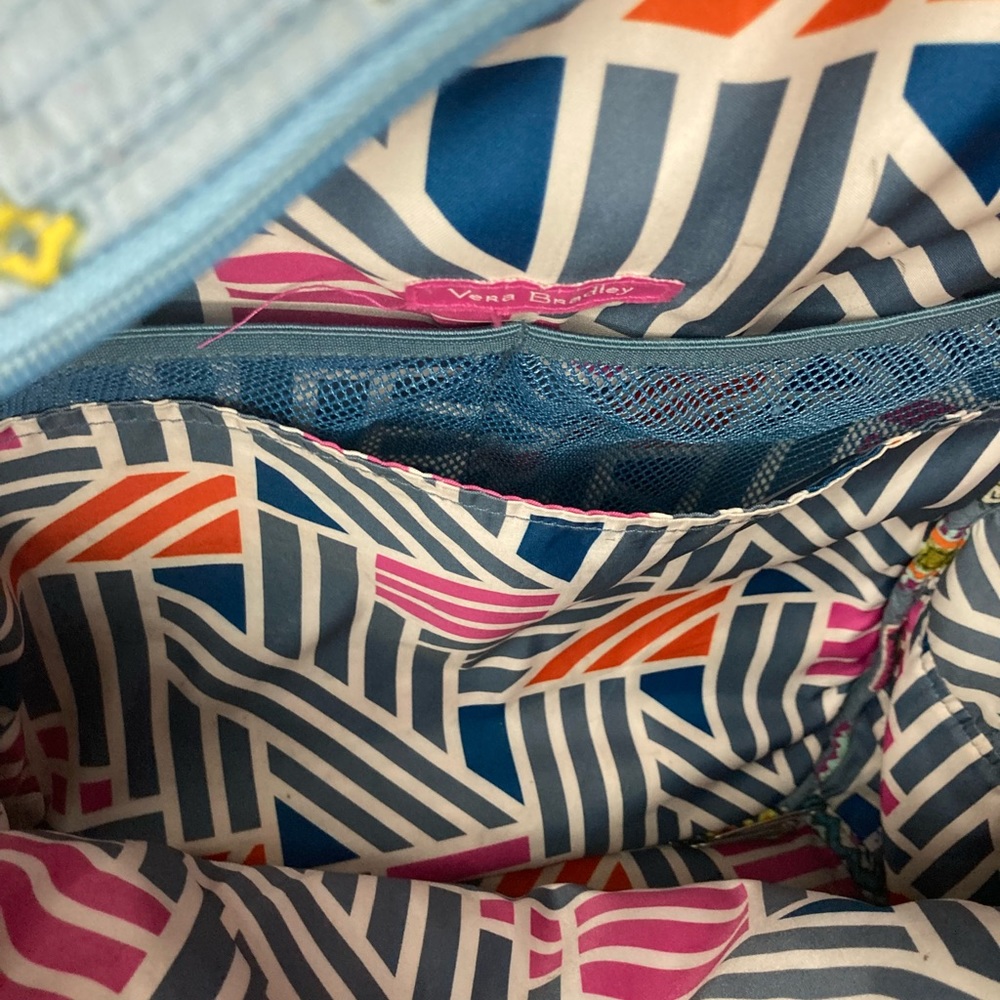 Vera Bradley Gray Laptop Backpack - Picture 10 of 13